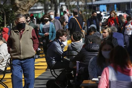La ciudad de Buenos Aires quedó tercera en número de contagios diarios confirmados