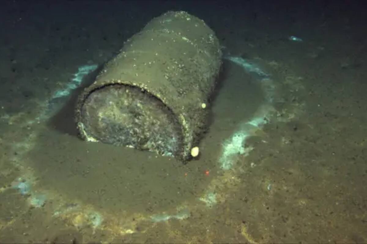 Los barriles fueron encontrados en la Cuenca de San Pedro
