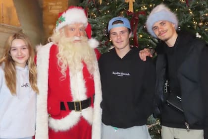 Los Beckham pasaron una increíble Navidad y dejaron ver los detalles a través de diferentes imágenes
