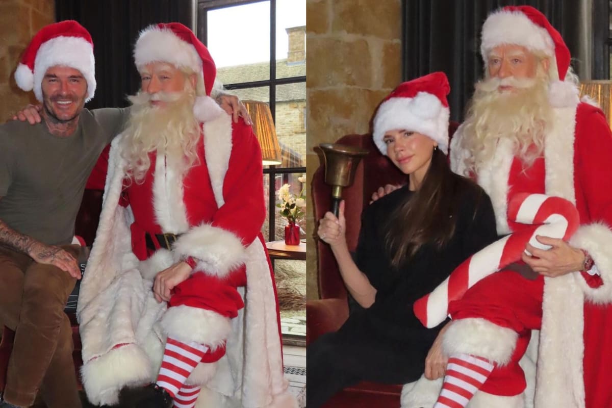 Los Beckham pasaron una increíble Navidad y dejaron ver los detalles a través de diferentes imágenes