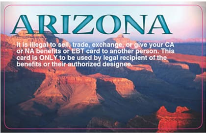 Los beneficiarios de SNAP recibirán sus pagos mensuales en su EBT (Web/ Gobierno de Arizona)