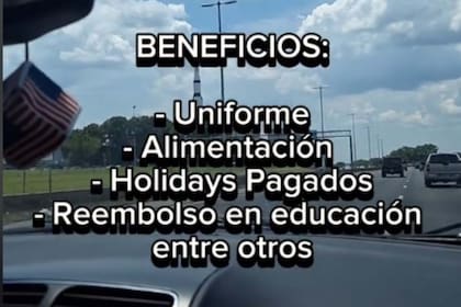 Los beneficios del trabajo que consiguió la madre de la tiktoker