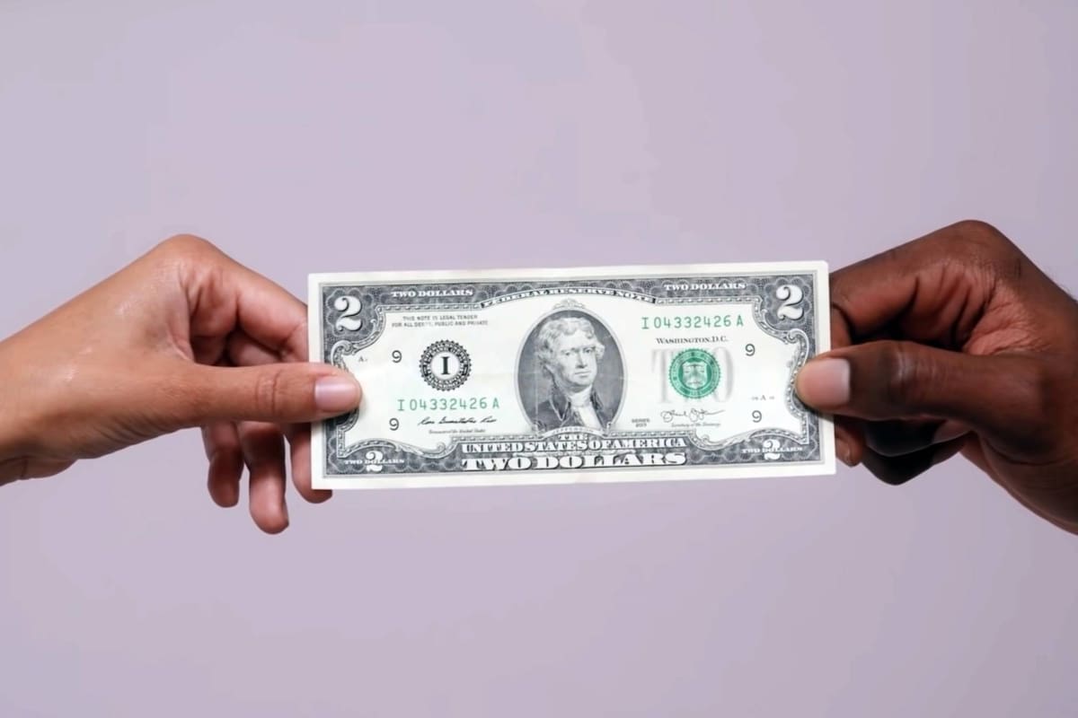 Los billetes de 2 dólares podrían alcanzar precios altos en las subastas