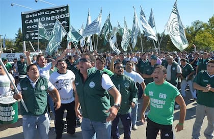 Los militantes de camioneros