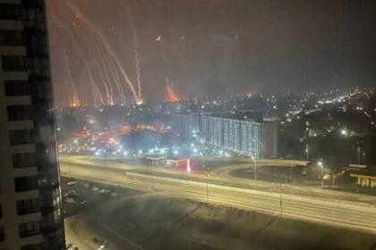 Los bombardeos en Kiev