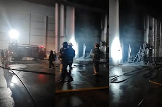 Un incendio afectó las instalaciones de la planta de SanCor en Sunchales