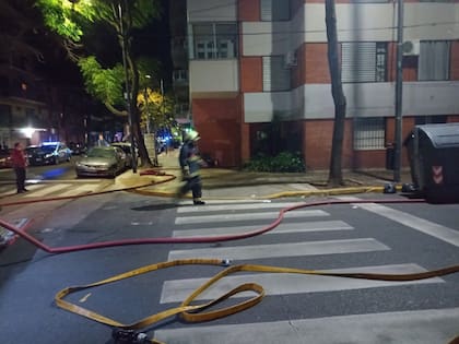 Los bomberos dominaron las llamas del departamento