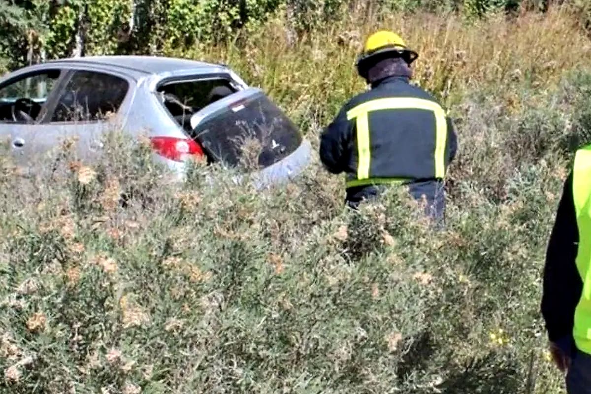 Los bomberos en el lugar del hecho