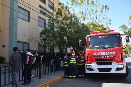 Los bomberos llegaron cuando el fuego ya estaba controlado