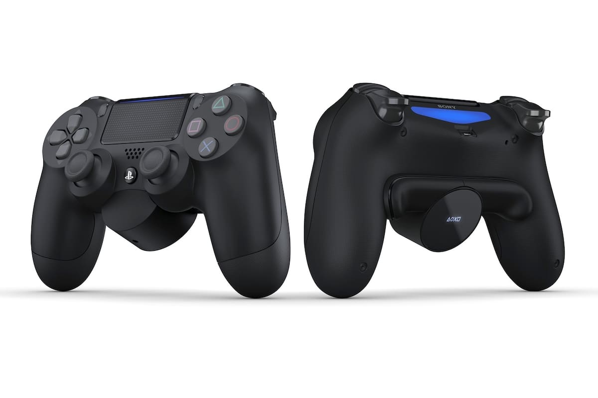 Los botones programables quedan en la parte de abajo del control; son una alternativa para los otros botones del mando DualShock 4; no permiten crear macros (combinaciones o repeticiones de botones)