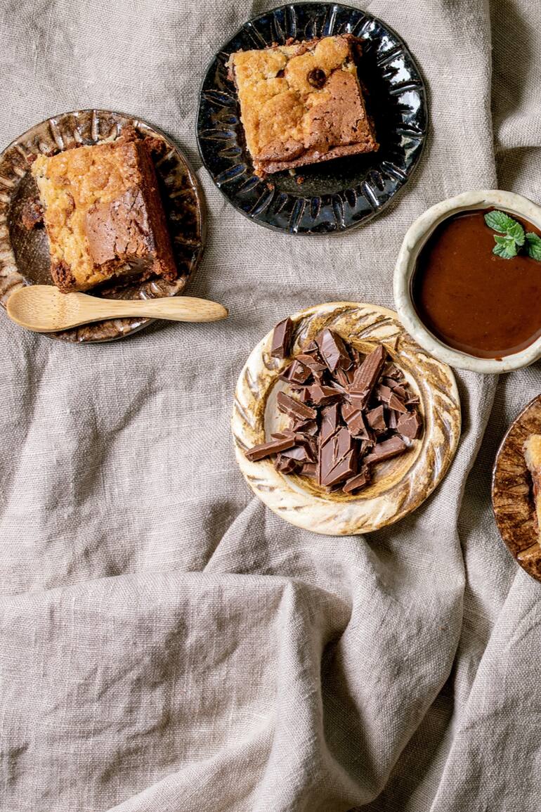 Los brownies no llevan leudado y se caracterizan por una costra crocante.