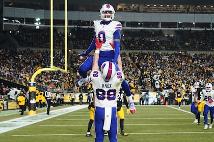 Los Buffalo Bills son uno de los cinco equipos para ganar el trofeo Vince Lombardi por primera vez en su historia (ARCHIVO-AP Foto/Matt Freed)