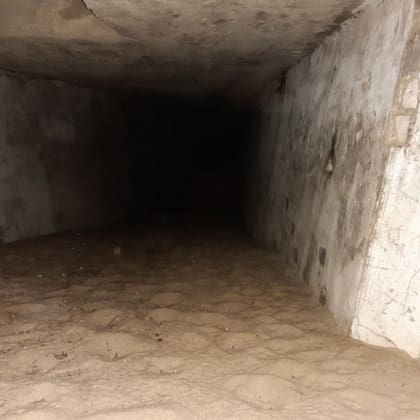Los búnkeres miden entre 6 a 7 metros de largo