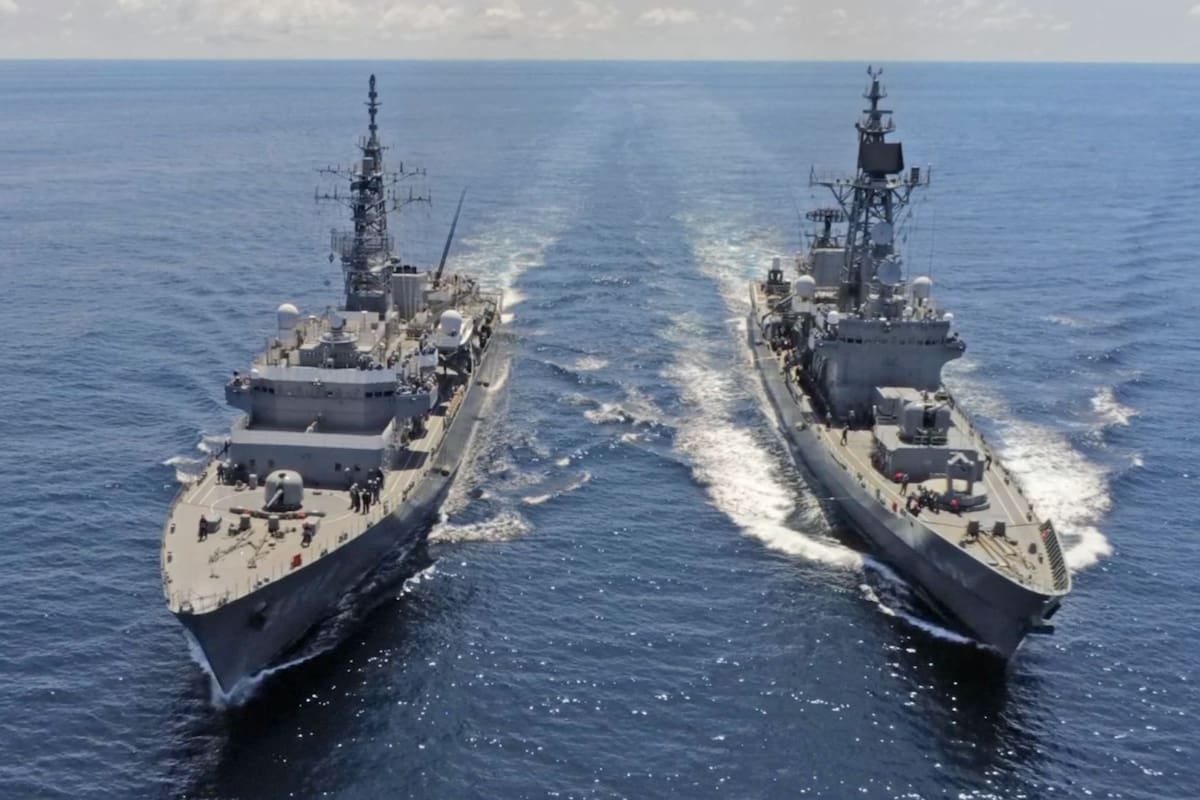 Los buques de la Fuerza de Autodefensa del Japón llegan a Buenos Aires