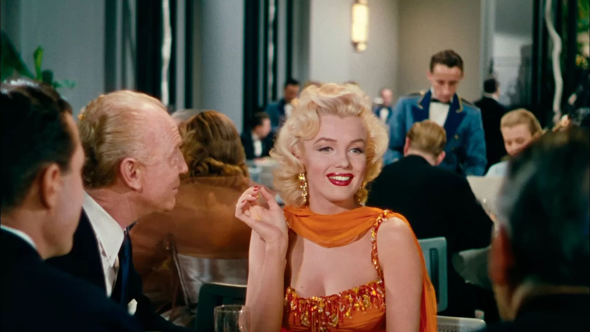 Los caballeros las prefieren rubias (Gentlemen Prefer Blondes), clásico protagonizado por Marilyn Monroe y estrenado en 1953