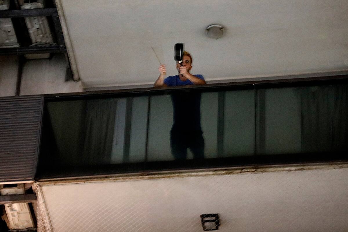 Los cacerolazos se escucharon con fuerza en diferentes puntos del país