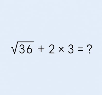 Los cálculos matemáticos son una buena forma de ejercitar la mente