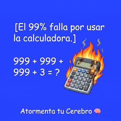 Los cálculos matemáticos son una buena forma de ejercitar la mente a cualquier edad