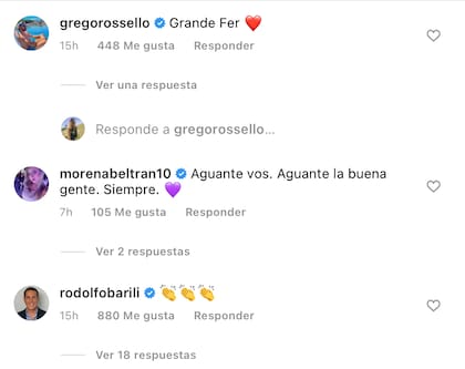 Los cálidos comentarios de los periodistas y colegas de Fernando Carlos
