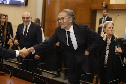 Los camaristas de la Casación Diego Barroetaveña y Gustavo Hornos
