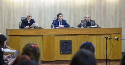Los camaristas José Pueyrredón, Mario Capdevila y Gustavo Ispani