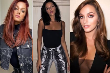 Los cambios de look de Oriana (Fotos Instagram @orianasabatini)