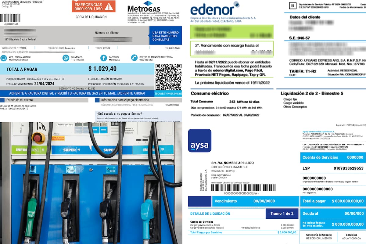 Los cambios que se vienen en octubre en los precios de los servicios públicos