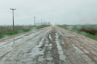 La frazada corta de los caminos rurales