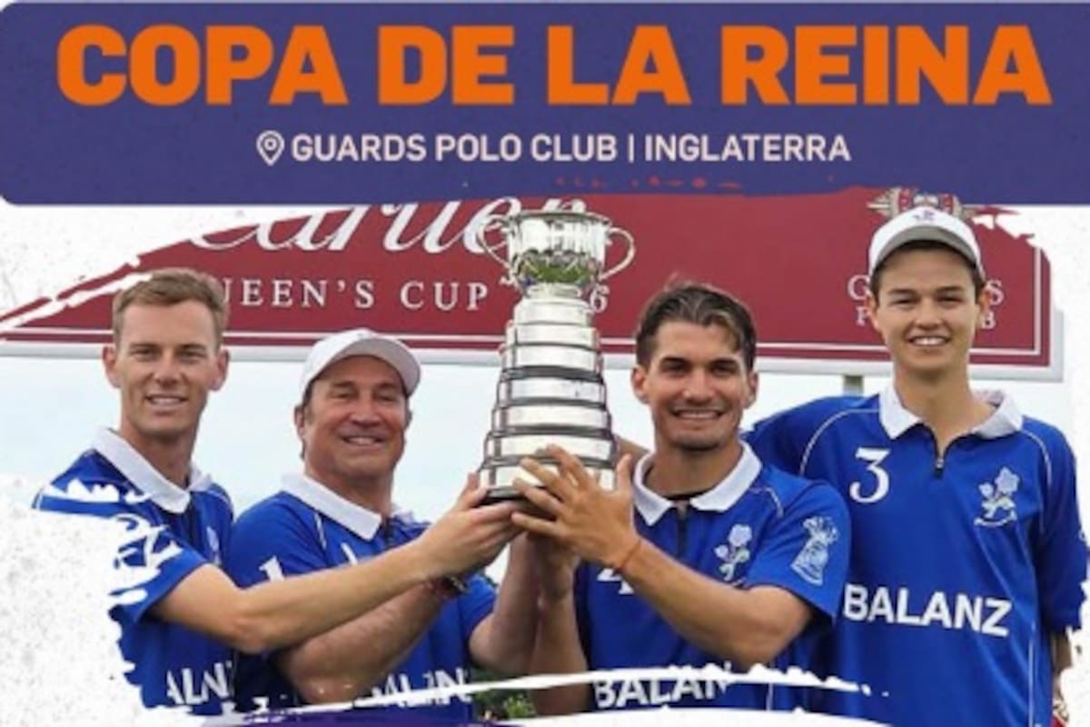 Los campeones de Balanz en la Copa de la Reina de polo