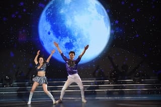 ShowMatch: Morandi y Serrano volvieron a la pista con un truco final perfecto