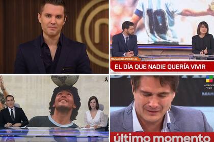 Los canales ayer cambiaron su programación habitual y dieron lugar a una gran cobertura sobre la muerte de Diego Armando Maradona