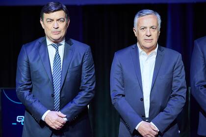 Los candidatos a Gobernador de Mendoza: Omar De Marchi y Alfredo Cornejo