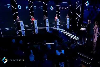 Los candidatos a presidente en el segundo debate