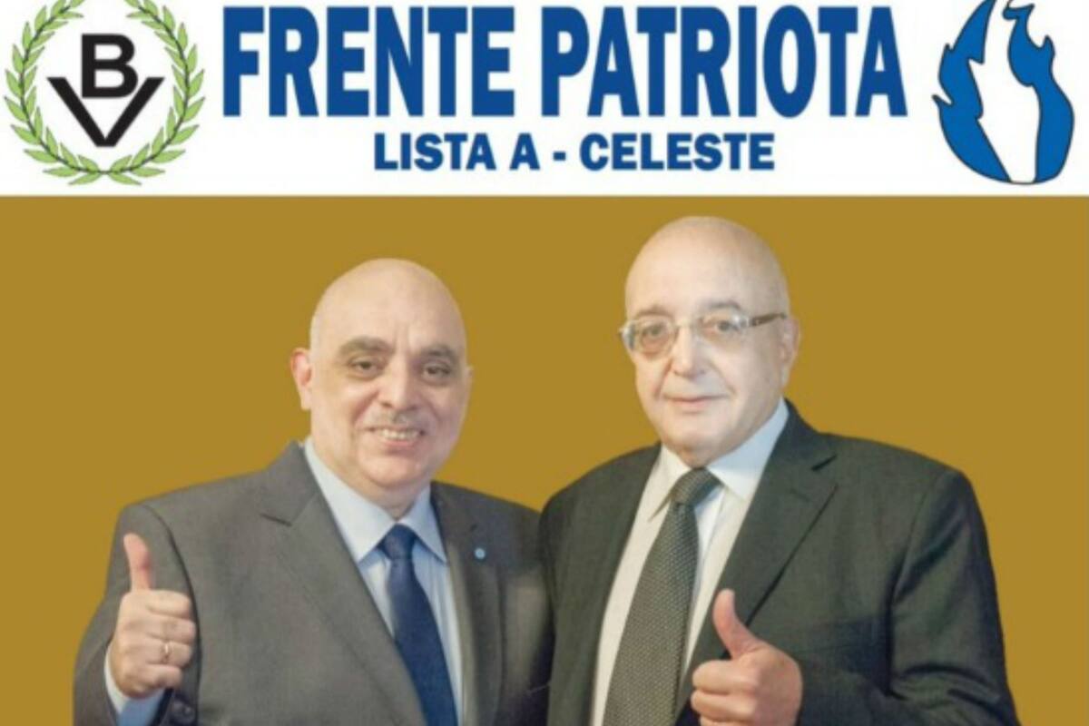 Los candidatos del Frente Patriota
