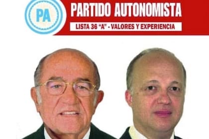 Los candidatos del Partido Autonomista