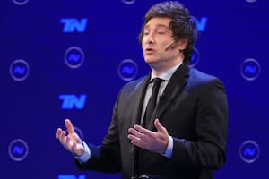 Los candidatos durante el debate porteño