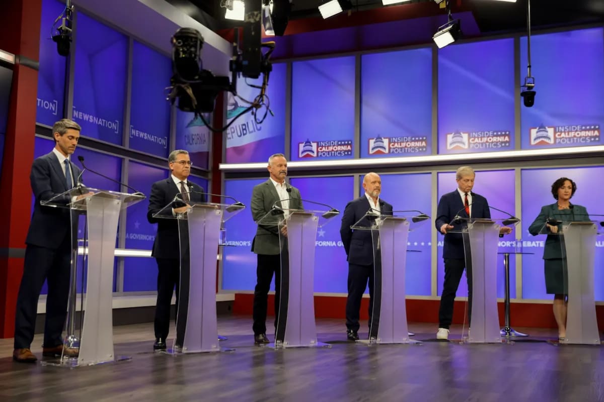 Los candidatos por la gobernación de California debatieron este martes 28 de abril en el Pomona College para definir posiciones ante las primarias del 2 de junio