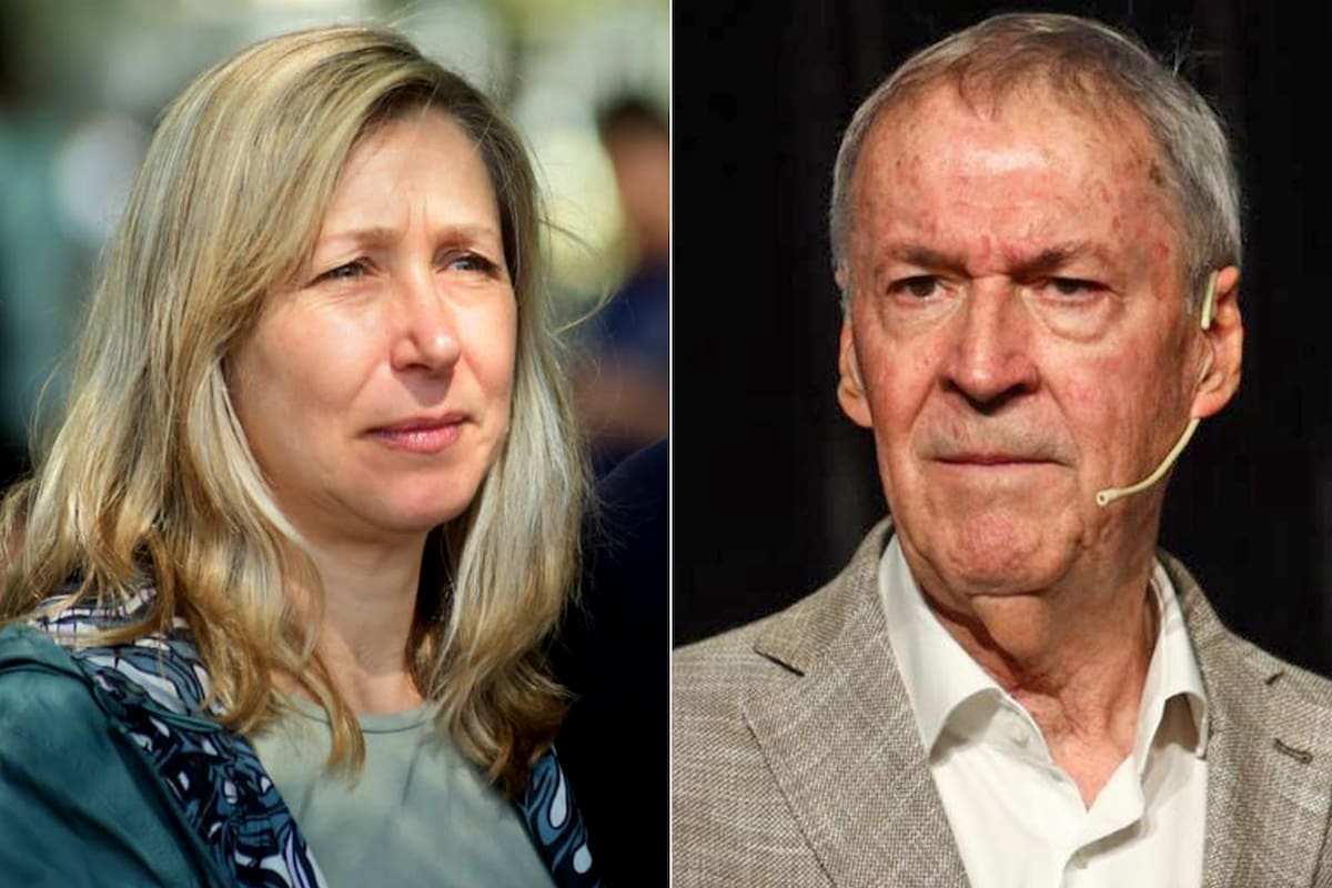 Los candidatos presidenciales Myriam Bregman (Frente de Izquierda) y Juan Schiaretti (Hacemos por Nuestro País)