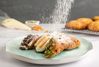 Los cannoli de Vespress se ofrecen individuales o en cajas de 6 o 12 unidades para ensamblar en casa (y no perder frescura).