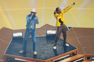 Post Malone y Tom Cruise inician la clausura del Mundial