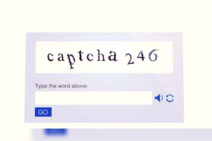 Los captcha son para ingresar a diversas páginas (Captura)
