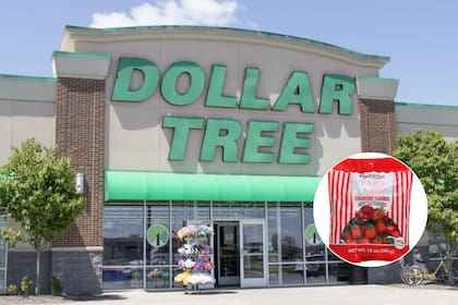 Los caramelos duros rellenos de frutilla de Coastal Bay Confections, con su envoltorio rojo y verde, se han convertido en un fenómeno viral en Dollar Tree