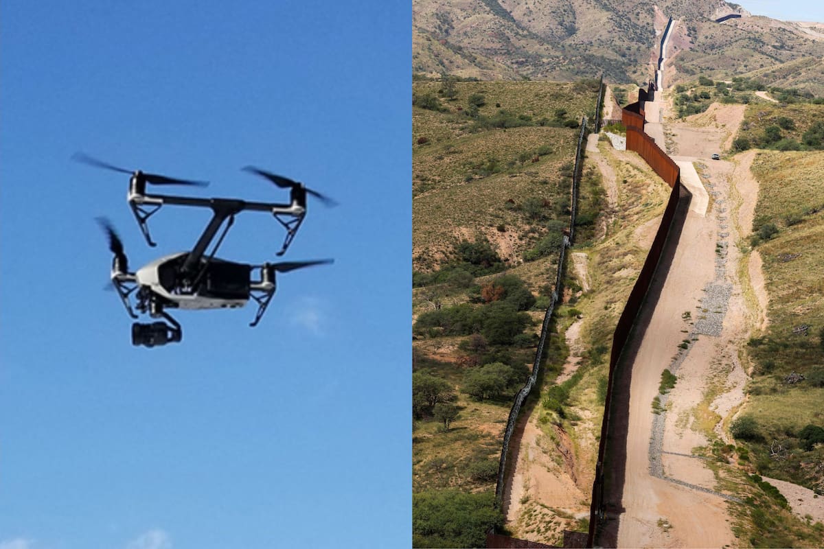 Los carteles mexicanos usan drones para transportar droga, vigilar y atacar enemigos en la frontera