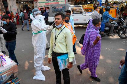 Los casos en la India