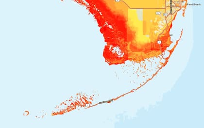 Los Cayos de Florida son la zona más comprometida del estado sureño