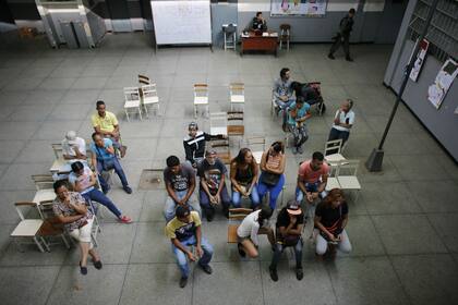 Los centros de votación estuvieron semivacíos a lo largo el día