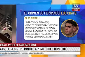 Los chats de los acusados del crimen de Fernando Báez Sosa