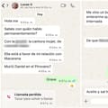 Los chats de un profesor de francés que confesó cómo quemó a su padre en su departamento de Recoleta