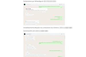 Los chats donde se concretó la compra controlada
