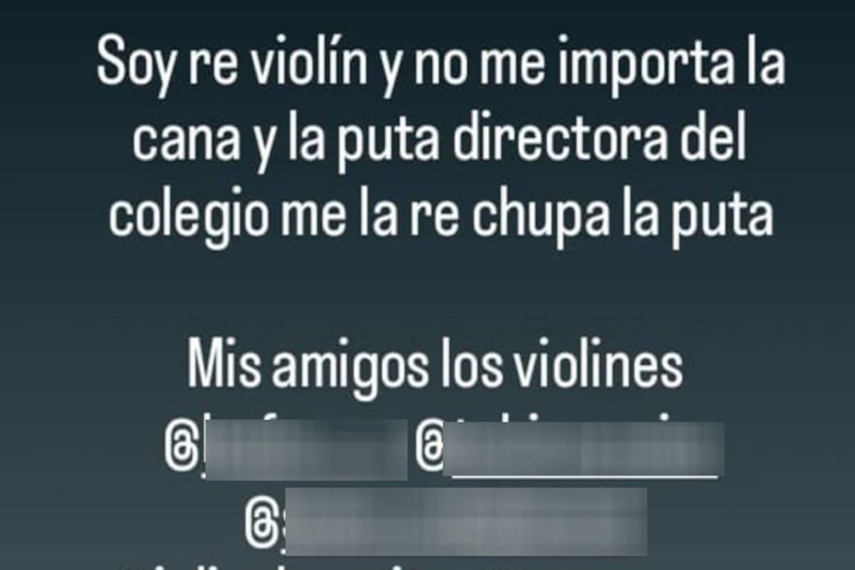 Los chats entre los alumnos de una escuela de La Boca